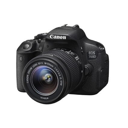 Canon EOS 700D Camera With 18-55mm Lens Canon EOS 700D Camera With 18-55mm Lens - Image 1