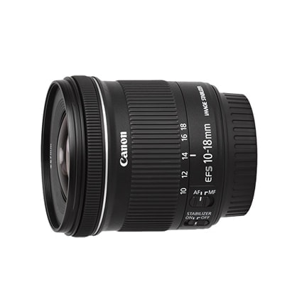 Canon 10-18mm f4.5-5.6 IS STM Lens Canon 10-18mm f/4.5-5.6 IS STM Lens - Image 1