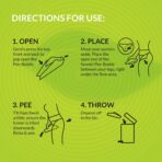 Pee Buddy Portable Female Urination Device (Pack of 10) - Image 4