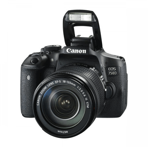 Canon EOS 750D Camera With 18-55mm Lens Bragpacker