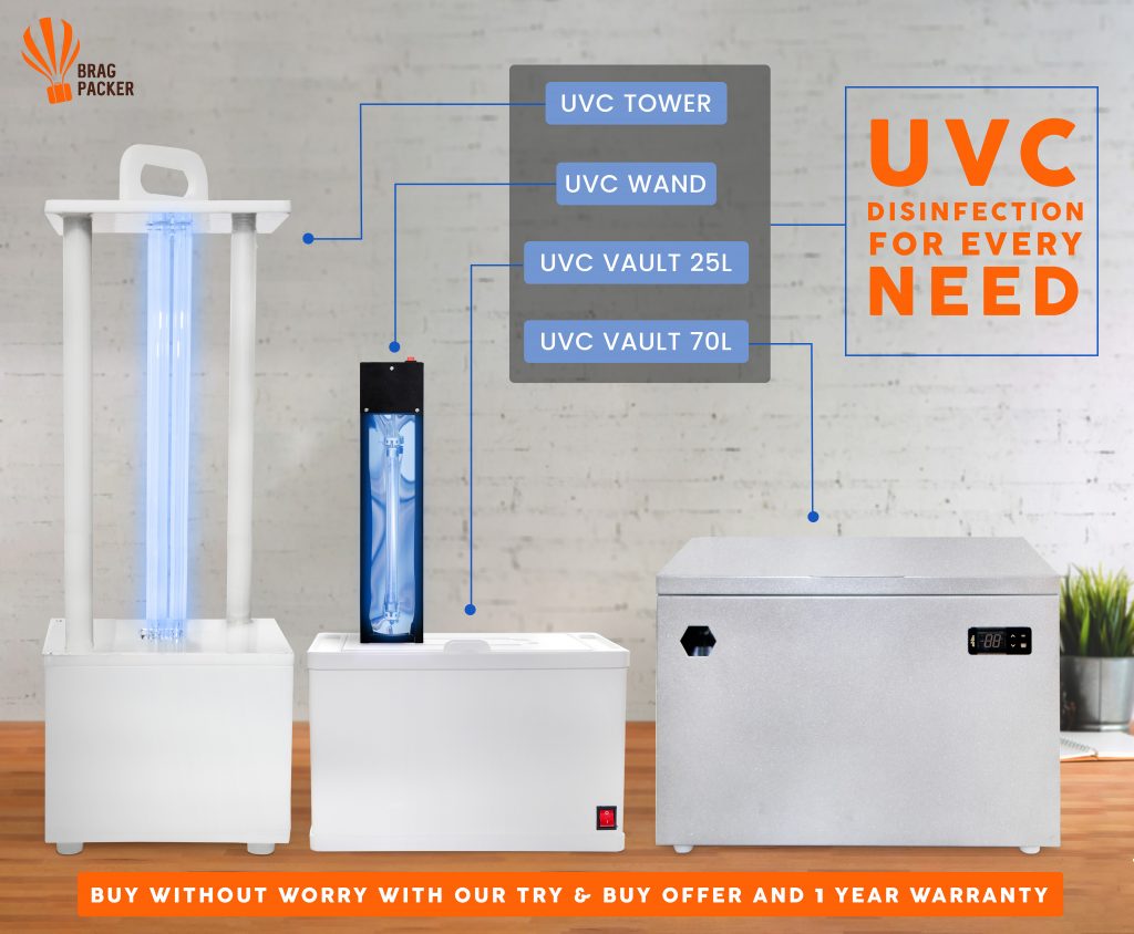 Cropped shot of comfortable workplace with camera and office supplies on wooden table and brick wall