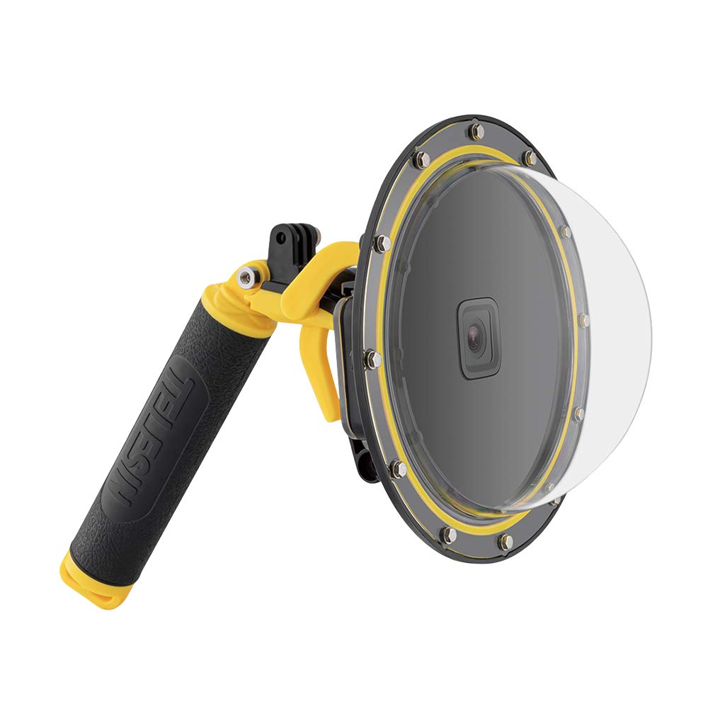 51j55dbpzxL._SL1000_ Telesin Gopro Hero 9 Dome Port - Image 1