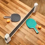 Table Tennis Set with Posts, Adjustable Rollnet, 2 Bats and 2 Balls