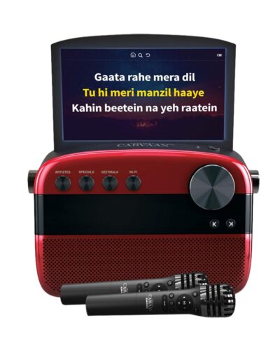 Saregama Carvaan Karaoke Set with Mic and Pre Loaded Songs