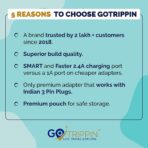 GoTrippin Premium Universal Travel Adapter with Smart Chip - Image 2