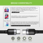 UltraProlink NyloKev 100W PD Type C to C Cable - Image 6