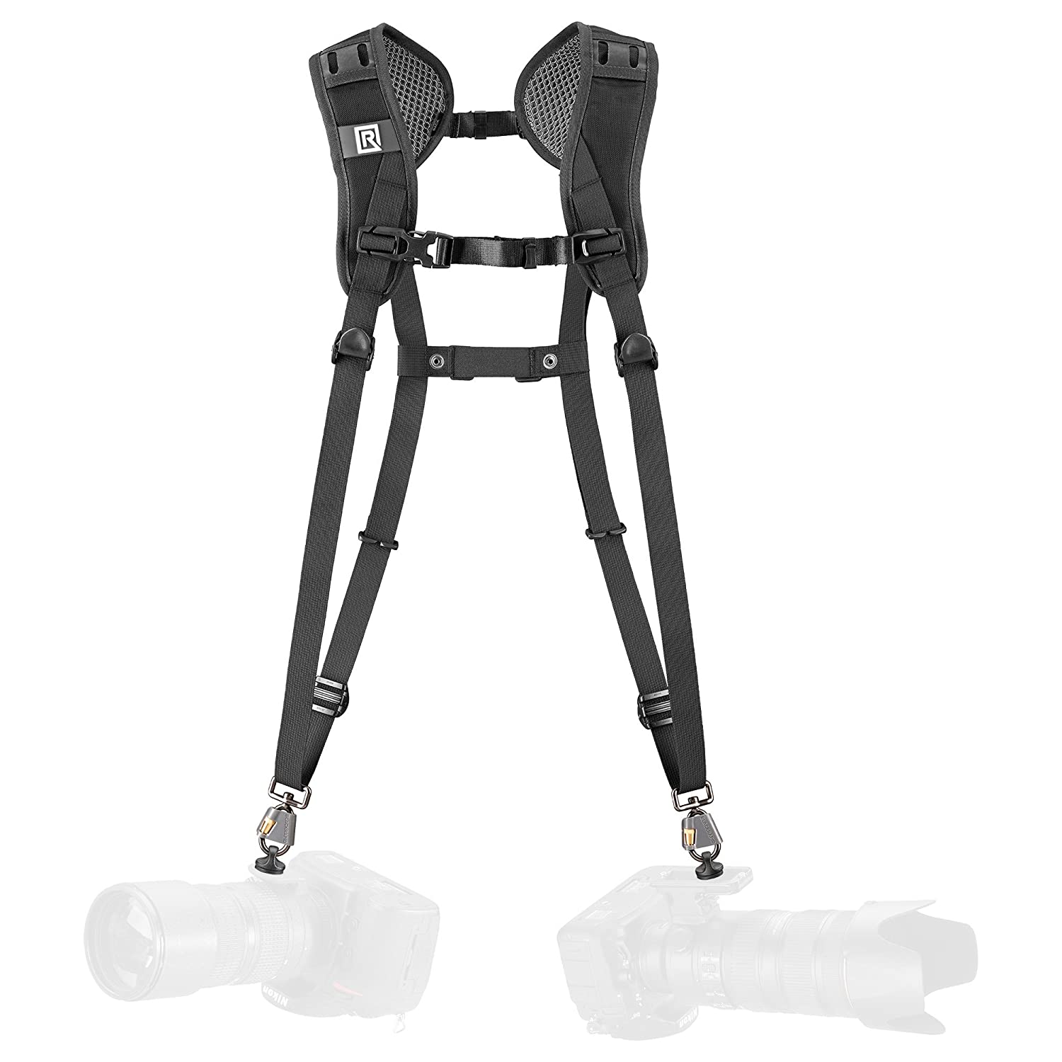 8197KpaUy0L._SL1500_ Black Rapid Double Breathe Camera Harness - Image 1