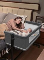 Star And Daisy 10-in-1 Folding Baby Cot - Image 5