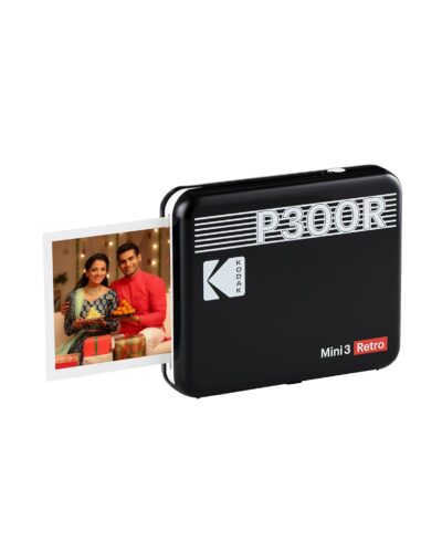 KODAK Mini 3 Retro 4PASS Portable Photo Printer