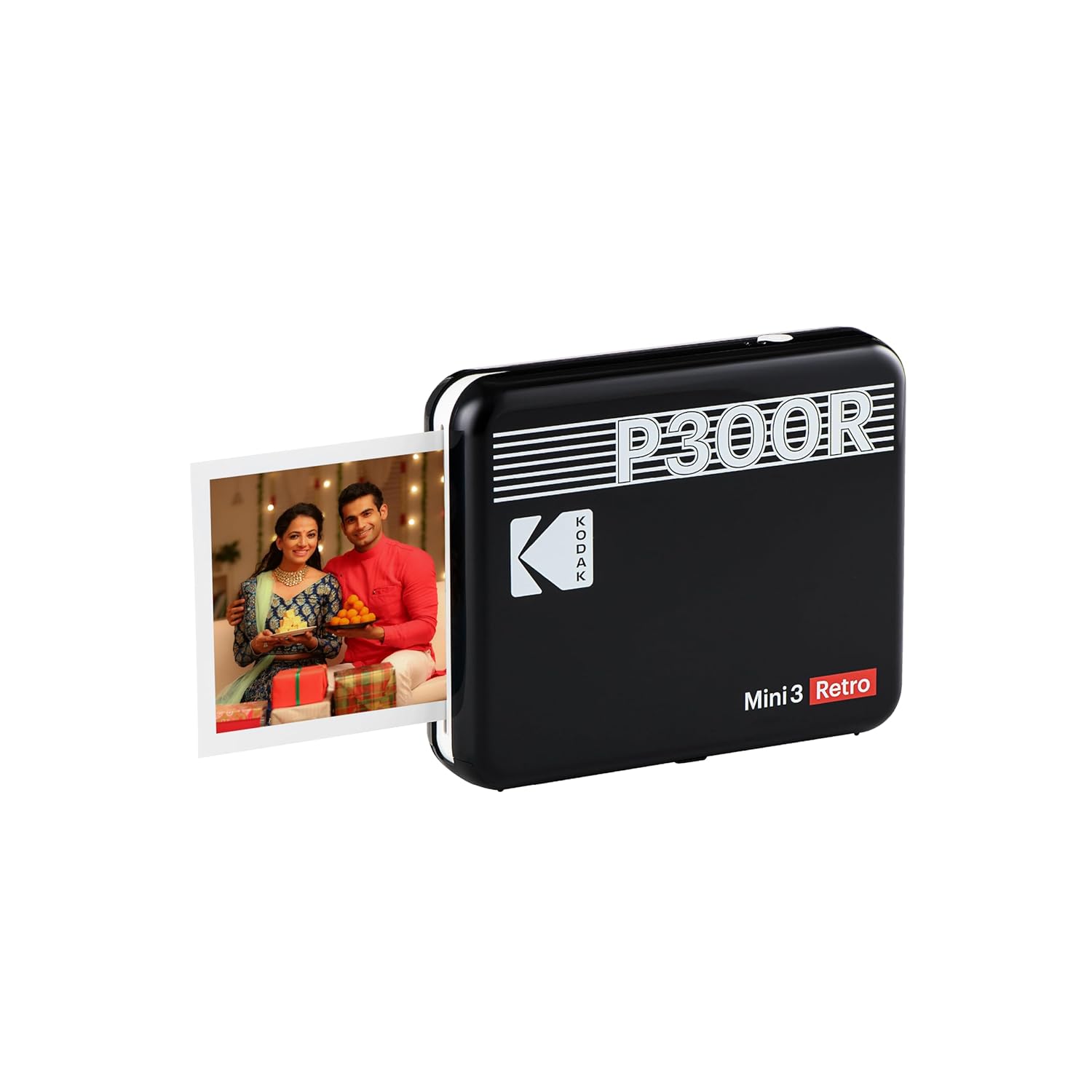 71HwKGUxjZL._SL1500_ KODAK Mini 3 Retro 4PASS Portable Photo Printer - Image 1