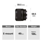 Sony E Mount FE 50mm F1.8 Lens - Image 2