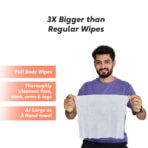 BMore 100% Biodegradable Large Wet Wipes - Image 4