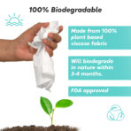 BMore 100% Biodegradable Large Wet Wipes - Image 7