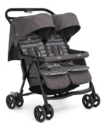 Joie Aire W/Rc Twin Stroller With Canopy - Black - Image 3