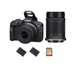 Canon Mirrorless Travel Camera Kit with 2 lenses