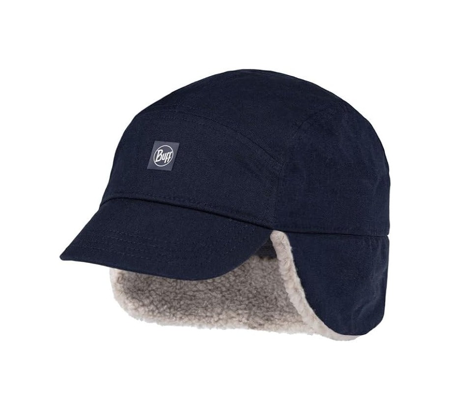 51G3EvNcJIL._AC_SX679_ BUFF Cold Weather Insulated Cap - Navy - Image 1