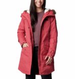 Columbia Women's Suttle Parka Jacket - Coral Pink - Image 3