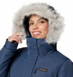 Columbia Women's Suttle Parka Jacket - Navy - Image 4