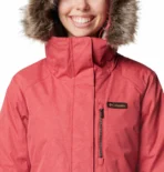 Columbia Women's Suttle Parka Jacket - Coral Pink - Image 5