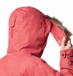 Columbia Women's Suttle Parka Jacket - Coral Pink - Image 6