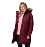 Columbia Women's Suttle Parka Jacket - Rich Wine - Image 5